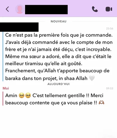 Avis client