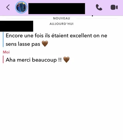 Avis client